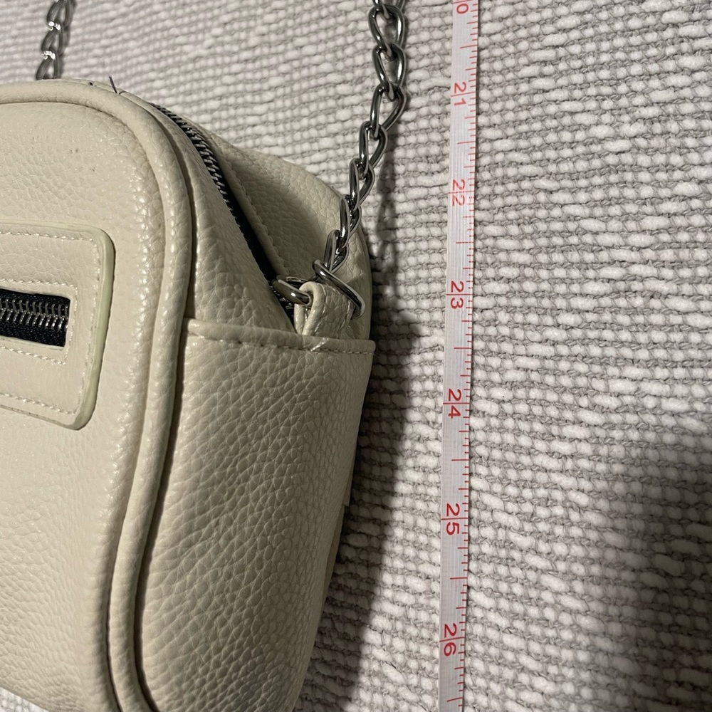Small Crossbody Purse, Ivory - Picture 10 of 13